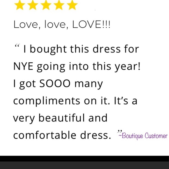 👑Black Dress with Satin Detail (Clearance) - Picture 6 of 6